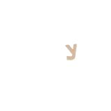 Petite lettre kraft y 8,5cm - Kraft