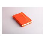 Rhodia Rhodiarama Notebook - 9 x 14 cm - Plain - Hard Cover - Tangerine