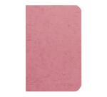Cahier piqué Age Bag 9x14 cm 96 pages uni - Rose antique