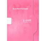 Cahier d'écriture piqué 7000 17x22 cm 32 pages double ligne 3 mm + interligne verticale 70 g - Assortis