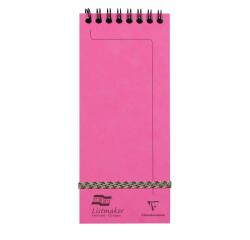 Listmaker Europa bloc reliure intégrale 18x7,6cm 120 pages ligné
