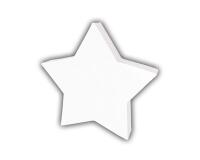 Etoile pleine 20,5cm - Blanc
