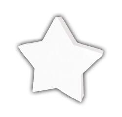 Etoile pleine 20,5cm - Blanc