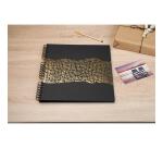 Album photo à spirales 60 pages noires Aramy - Noir