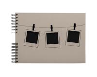 Álbum de fotografías para bebés INSTANTS 32x22 cm - 150 fotos 50 páginas