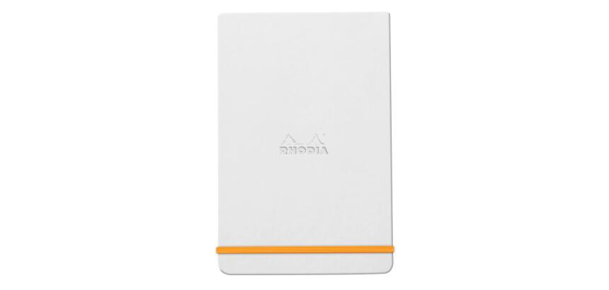 Rhodia Hardcover Webnotepad - A5 ? Lined - White