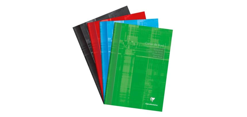 Cahier de bord enseignant piqué A4 72 pages Couleur aléatoire - Assortis