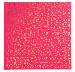 Book album 30p whi 25x25cm Plum' purple