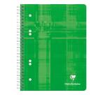 Cahier reliure intégrale A5+ 160 pages détachables perforé 6 trous uni Couleur aléatoire - Assortis