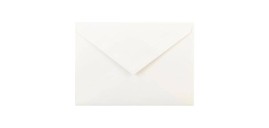 25 enveloppes 162x229mm Vergé de France doublées gommées