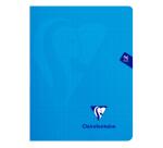 Cahier piqué Mimesys 17x22cm 96 pages petits carreaux couverture polypropylène Couleur aléatoire - Assortis