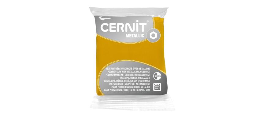 Cernit METALLIC 56 g Jaune - Jaune
