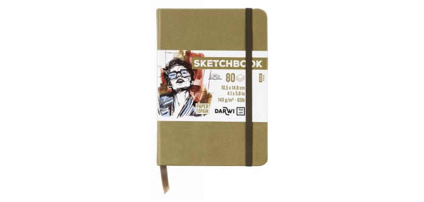 DFY Sketchbook A6 80F 140g - Kaki