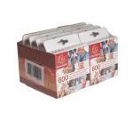 Etuis de 600 coins photos autocollants - Cristal