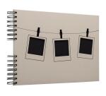 Album photo à spirales 50 pages noires Instants