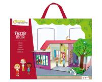 Puzzle Décor, L'école - Multicolore