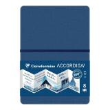 Accordion Book carnet accordéon 9F A5 300g - Bleu