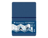 Accordion Book carnet accordéon 9F A5 300g - Bleu