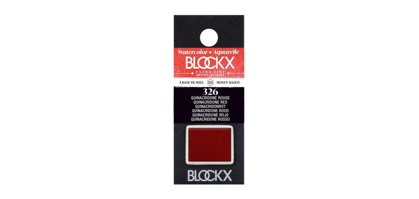 Aquarelle extra-fine demi-godet - Quinacridone rouge