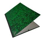 Carton à dessin Annonay avec élastiques 32x45 cm - Pour format A3 - Vert