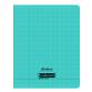 Cahier d'écriture piqué 8000 POLYPRO 17x22 cm 32 pages grands carreaux 2 ,5mm 90 g