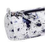 COSMICUIR DAIM Trousse ronde Ø5,5x22 cm Bleu foncé