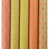 Kraft 70g, 10rlx 2x0,70m Authentic géom - Assortiment