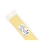 PAPIER CRÉPON, Sachet de 1 feuille pliée 75% au format 2,50x0,50m
