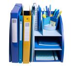 Organizador de escritorio The Organizer Bee Azul - Azul marino/azul claro