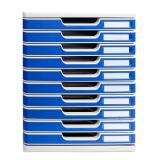 MULTIDRAWER SYSTEM /10 x 26 mm light gre - Blue