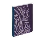 Jardin des Sens, Carnet brochure souple A6 10,5x14,8 cm, 144 pages, ligné, dos toilé, ass.