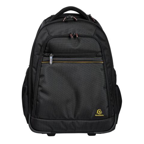 Mochila con ruedas para portátil Exabusiness, para ordenador de 15,6 Exactive® - Negro
