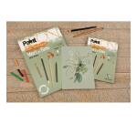 PaintON Vert de Gris bloc collé 30F A2 250g - Vert de gris