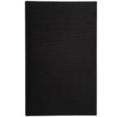 Account book paginated lined 200 pages 36x22,5cm - Black
