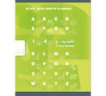 Cahier Travaux Pratiques Écriture piqué 8000 CARTE 17x22 cm 32 pages double ligne 4 mm + interligne verticale/uni 90 g - Vert anis