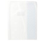 Protège-cahiers grain losange PVC 18/100ème avec porte-étiquette A4