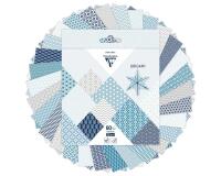 ORIGAMI, Pochette de 60 feuilles 70g/m2 au format 15x15cm - Hiver - Multicolore