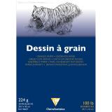 Dessin à Grain bloc collé 20F A3 224g