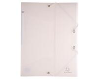 Carpeta Exacompta con gomas y 3 solapas Polipropileno 5/10º Chromaline - A4 - Incoloro