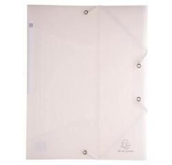 Carpeta Exacompta con gomas y 3 solapas Polipropileno 5/10º Chromaline - A4 - Incoloro