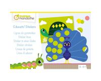 Boîte créative, Educativ' Stickers, Lignes de gommettes - Multicolore