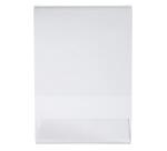 Exacompta A6 Tilted Sign Holder - Crystal