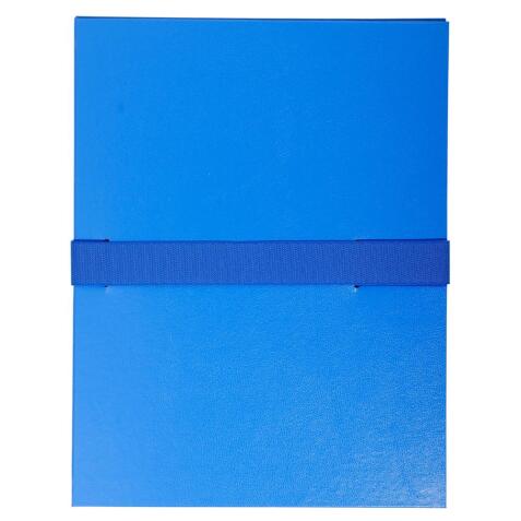 Faldone con patella e dorso estensibile fino a 13cm chiusura con scratch, carta balacron - 24x32cm