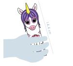 Graffy Bookmark, Licornes