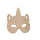 Masque enfant licorne 0,1x15x14cm - Kraft