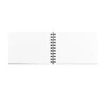 Goldline carnet spiralé 50F A5 140g paysage - Blanc