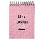 Album photo à spirales 50 pages noires - Format 16x23cm - LITTLE GRAPHIC - Visuels assortis