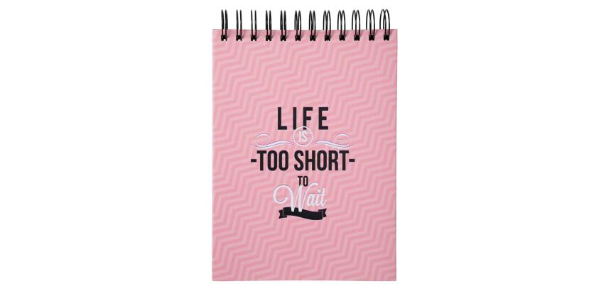 Album photo à spirales 50 pages noires - Format 16x23cm - LITTLE GRAPHIC - Visuels assortis