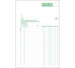 Manifold Factures 21x13,5cm 50 feuillets triple autocopiant Billingue