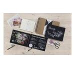 Album à personnaliser de 40 feuilles 185g/m2 au format 27x20cm - Noir